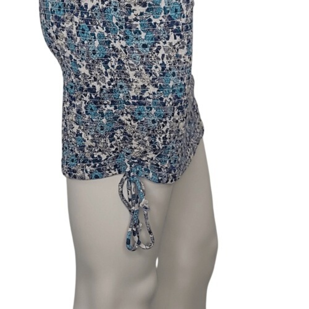 Jessica Simpson Blue Floral Bodycon Dress - Picture 4 of 8